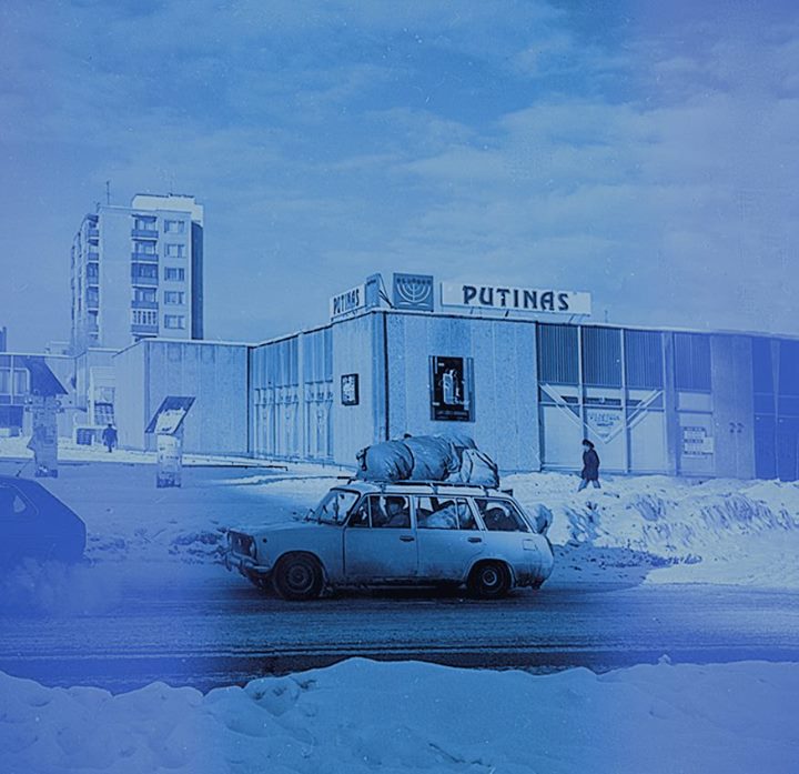 Grūstė prekybos centras Putinas